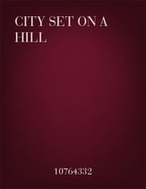 City Set On a Hill SATB choral sheet music cover